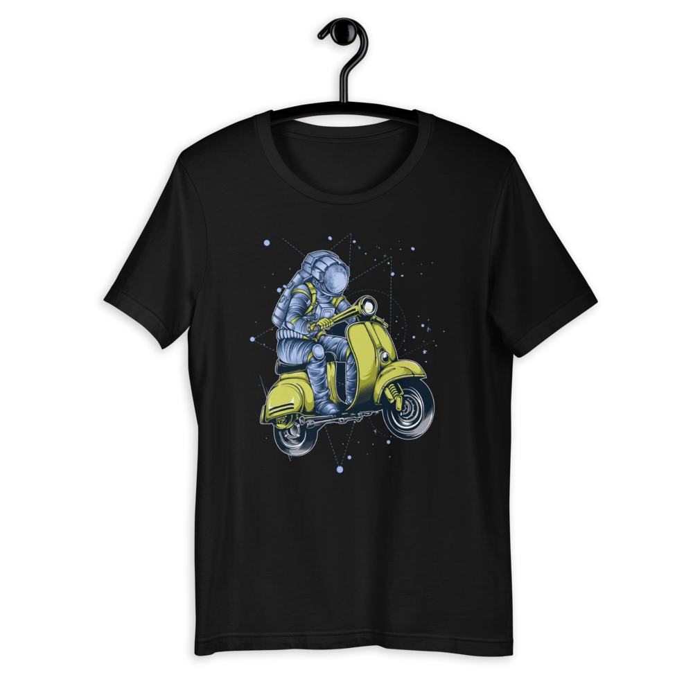 astronaute vespa t-shirt