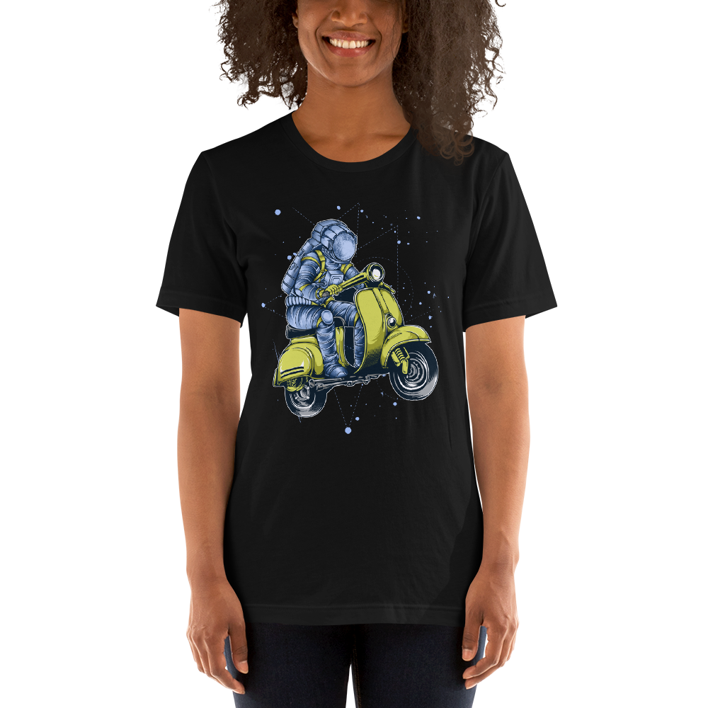 astronaute vespa t-shirt