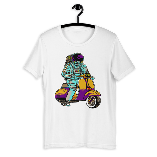 astronaut vespa T-shirt