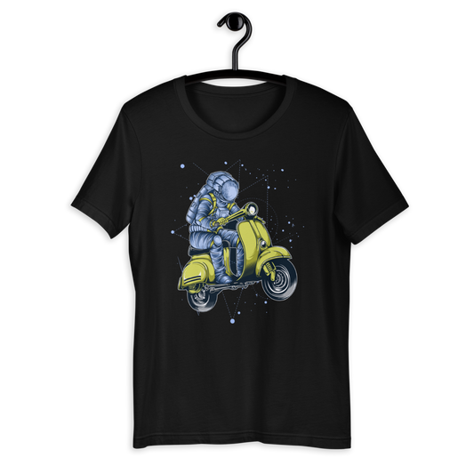 astronaute vespa t-shirt