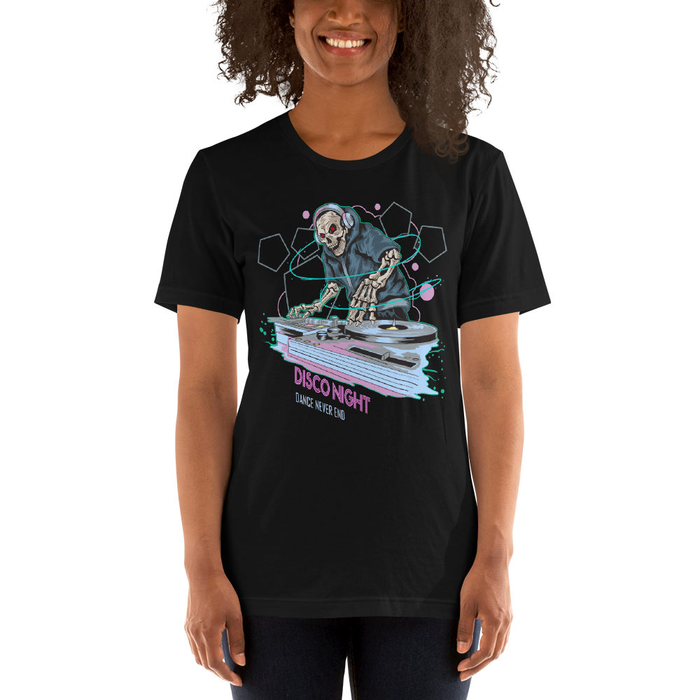Skull Dj T-shirt design